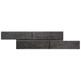 2.5''x10'' Brick New York Black