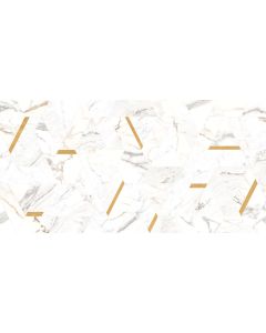 Tuile-Céramique-24X48 Marmorea Intarsi Frida Satin 3D