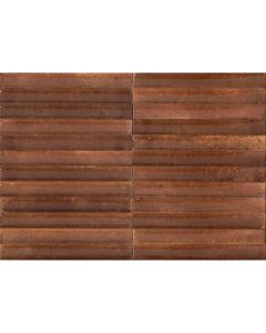 Tile - Ceramic-2.5X9.5 Lume Caramel Struttura 3D Swing Lux