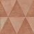 Tuile-Céramique-8X8 Artcraft Decoro Triangoli Cotto