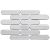 Tile - Ceramic-2X8 Oblong Snow