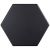 Tile - Ceramic-6'' Esagona Nero Matte