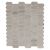 Mosaic-1''x2'' Mudmosaic Rock 1 Lead Honed