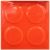 Mosaic-4''x4'' Prisma Fly Legu Zero Vermelho Luc.