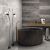 Tuile-Céramique-24''x48'' Interno 9 Silver Lap. Rt