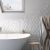 Tile - Ceramic-4''x5'' Scale Hex White Brillo