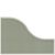 Tile - Ceramic-3,25X4,75 Curve Aquarium Glossy