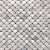 Mosaic-Classic White Teardrop Mosaic Polished
