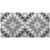 Mosaic-3''x6'' Metro Patchwork B&W (Random Mix Of 16)