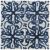 Tile - Ceramic-6X6 Memoria Blu Tappeto 4 Lux