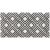 Mosaic-3''x6'' Metro Patchwork B&W (Random Mix Of 16)