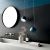 Tile - Ceramic-3,25X4,75 Curve Black Glossy