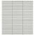 Mosaic-0.5X3.6 Matchstick White Glossy