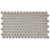 Mosaîque-3/4 Penny Round Dover Grey Glossy