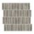 Mosaic-12X12 Pedra Azul Greige Mosaic Mix