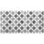 Mosaic-3''x6'' Metro Patchwork B&W (Random Mix Of 16)
