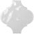 Tile - Ceramic-5.75''x5.75'' Silk Wall Arabesque Gesso Glossy
