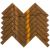Mosaic-1''x4'' Mirror Herringbone Bronze