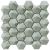 Mosaic-2.5'' 3Dhex Mos. Aluminium Matt