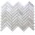 Mosaic-¾''x3'' Collection Bianco Carrara Arrow M Polished