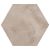 Tile - Ceramic-8.5''x10'' Terra Esagono Grigio