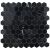 Mosaic-1¼'' Collection Nero Marquina Hexagon Polished
