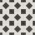 Tile - Ceramic-11X11 Tesserae Suit Black & White