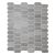Mosaic-1''x2'' Mudmosaic Rock 1 Ash Honed