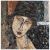 Fabrication CIOT - Studio-Omaggio Modigliani Jeanne Hebuterne 1 - 24''x24''