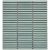 Mosaic-0.5X3.6 Matchstick Mint Glossy