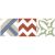 Mosaic-8''x24'' Flou Decoro Patchwork Colors