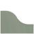 Tile - Ceramic-3,25X4,75 Curve Aquarium Matt