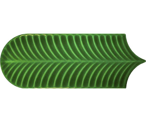 Tile - Ceramic-3X8.5 Alma Scale Green Glossy