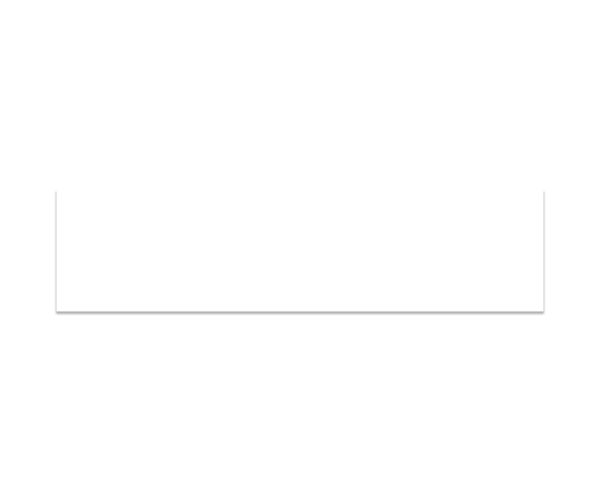 Tile - Ceramic-2''x8'' Color White Ice Bright