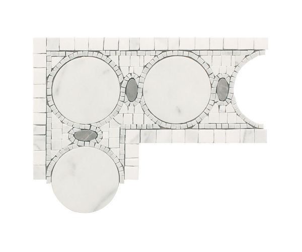 Fabrication CIOT - Studio-Classico Caorle 1A - Continuous Corner 6''H x 8''x13''