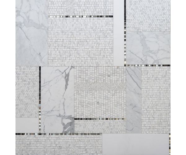 Fabrication CIOT - Studio-Abstracto Caselle Bianco 1C - 56X56