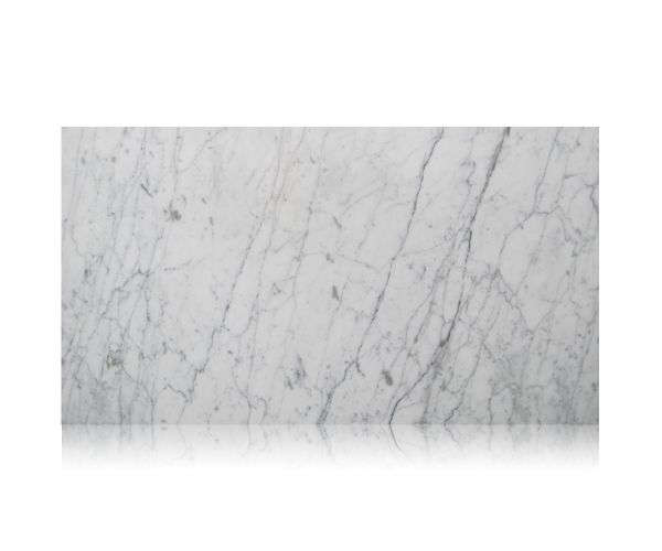 Dalles-Pierre et autres-Bianco Carrara Poli /Adouci 3/4''