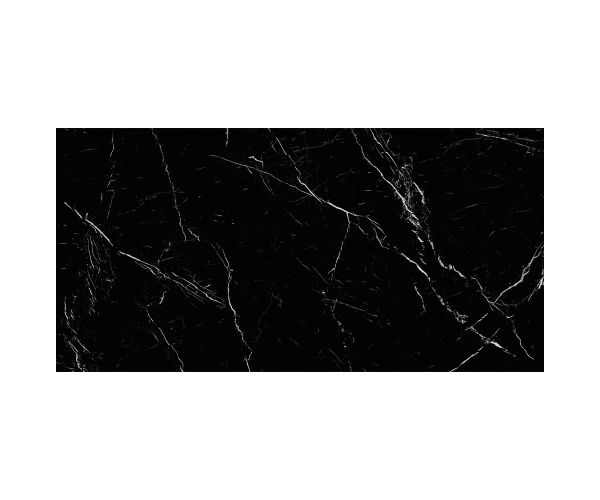 Slab - Ceramic-GIGANTEC 12mm NERO MARQUINA A NAT (63X126in)