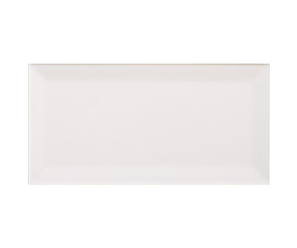 Tile - Ceramic-4''x8'' Prisma Biselado Branco Luc.
