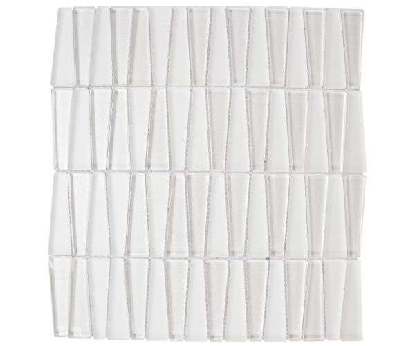 Mosaîque-0.75''x3'' Trapezium Pearl White