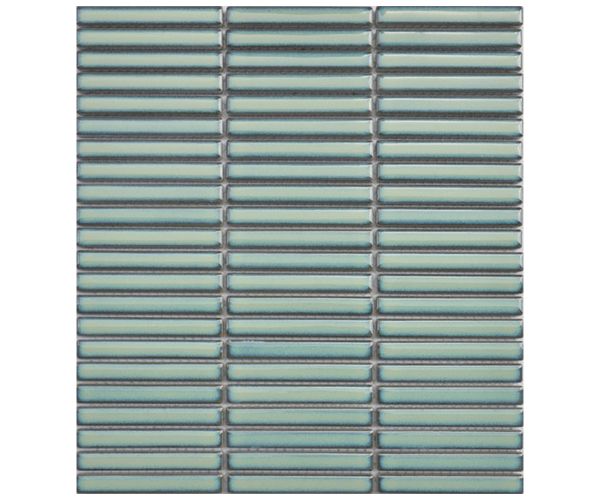 Mosaic-0.5X3.6 Matchstick Mint Glossy