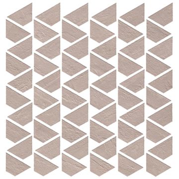 Mosaic-12.25''X12.5'' Raw Rose Flag Mosaic
