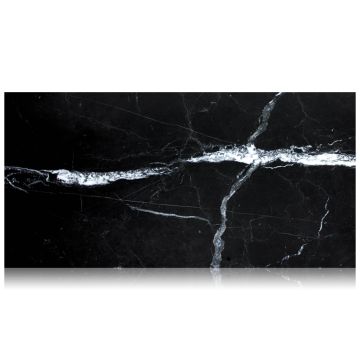 Tile - Stone & Other-12''x24'' Nero Marquina Honed