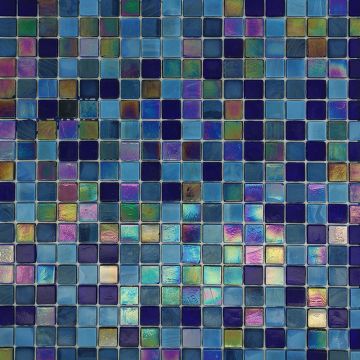 Mosaîque-5/8X5/8 Piscine Panarea Blend(Paper Face Mounted)