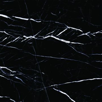 Tuile-Céramique-32X32 Nero Marquina Glossy