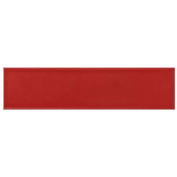 Tile - Ceramic-3''X12'' Bubble Red Nat.