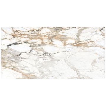 Slab - Ceramic-Grande Marble 12mm Calacatta Vena Vecchia A Bookmatch Lux (64X127.5in)