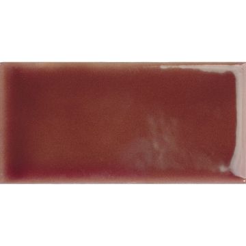 Tile - Ceramic-2.5X5 Yoko Bordo Glossy Std