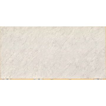 Dalles-Céramique-Maxfine Marmi 6mm Veined White Silky (59X118po)