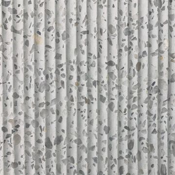 Slab - Stone & Other-Terrazzo Collection Colosseo Fluted Piccolo 3/4 (49X120in)